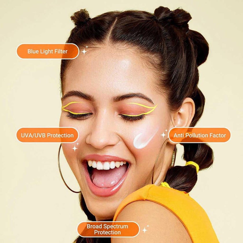 Aqualogica Glow+ Dewy SPF50+ PA++++ Face Sunscreen 50g