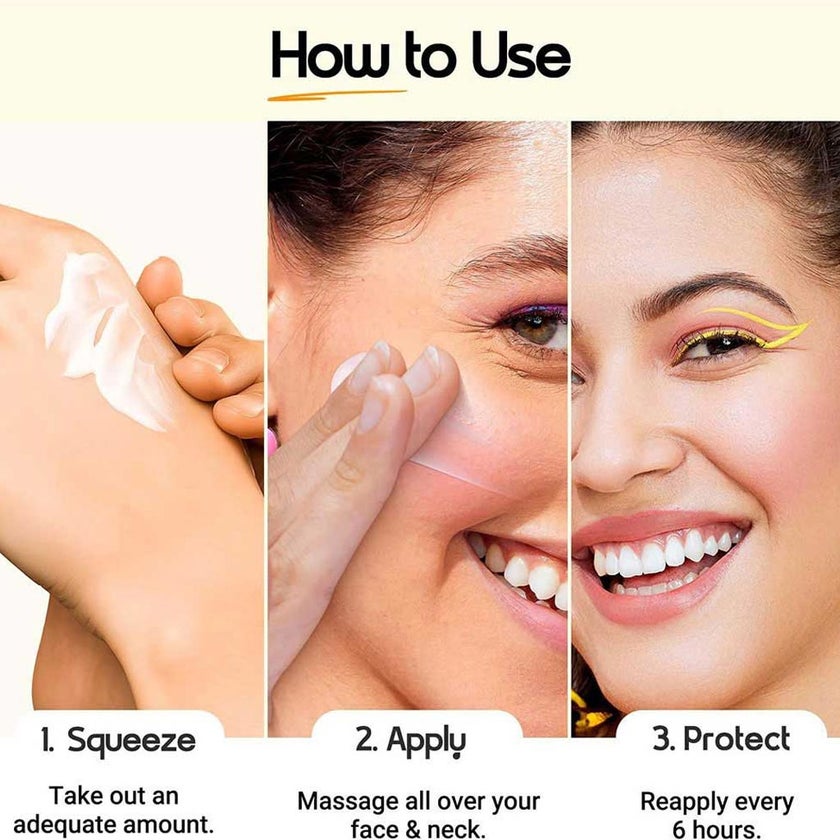 Aqualogica Glow+ Dewy SPF50+ PA++++ Face Sunscreen 50g