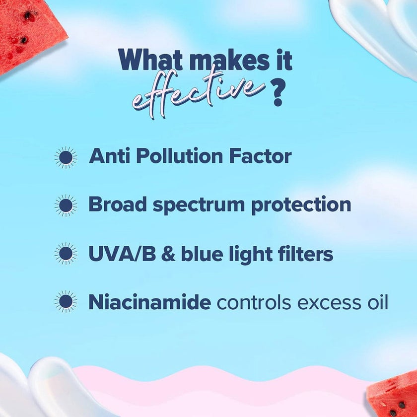 Aqualogica Radiance+ Dewy SPF50+ PA++++ Face Sunscreen 50g