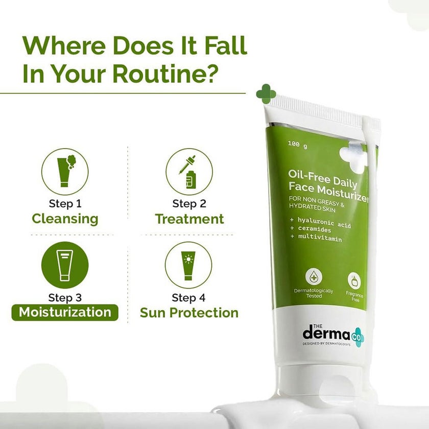 The Derma Co Oil-Free Daily Face Moisturizer 100g