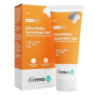 The Derma Co Ultra Matte SPF60 Face Sunscreen Gel 50g