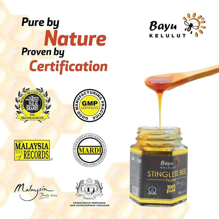 Bayu Kelulut Stingless Bee 100% Pure Honey 100g