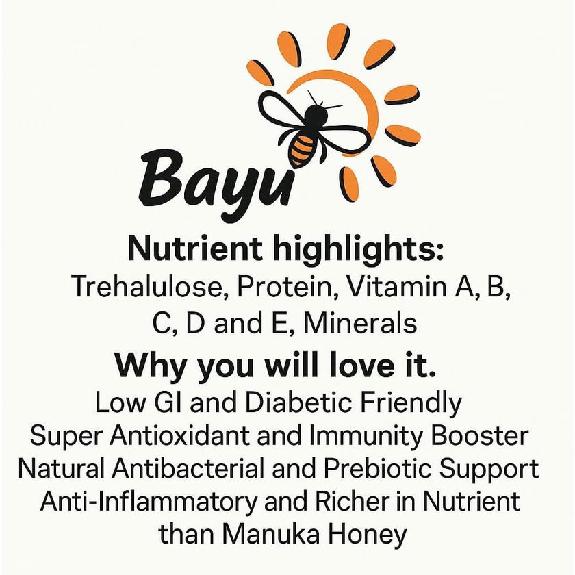 Bayu Kelulut Stingless Bee 100% Pure Honey 100g