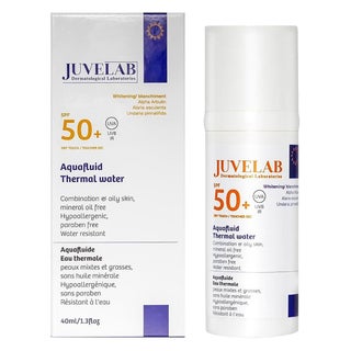 Juvelab Aquafluid Thermal Water SPF 50+ Whitening Sunscreen 40ml