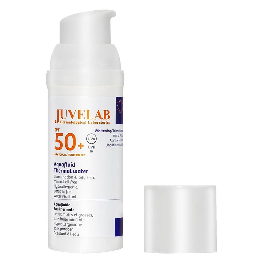 Juvelab Aquafluid Thermal Water SPF 50+ Whitening Sunscreen 40ml