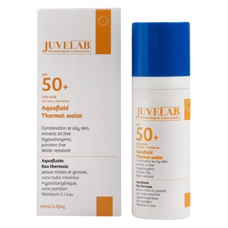 Juvelab Aquafluid Thermal Water Dry Touch SPF50+ Sunscreen 40ml