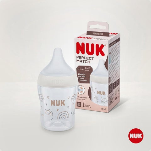Nuk Perfect Match 0+ Months Baby Feeding Bottle 150ml