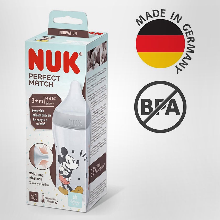 Nuk Perfect Match 3+ Months Baby Feeding Bottle 260ml