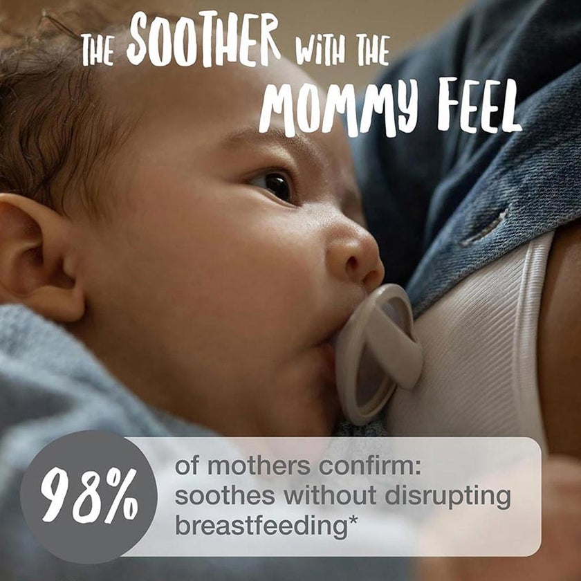 Nuk Mommy Feel 0-9 Months Baby Pacifier, Pack of 2's