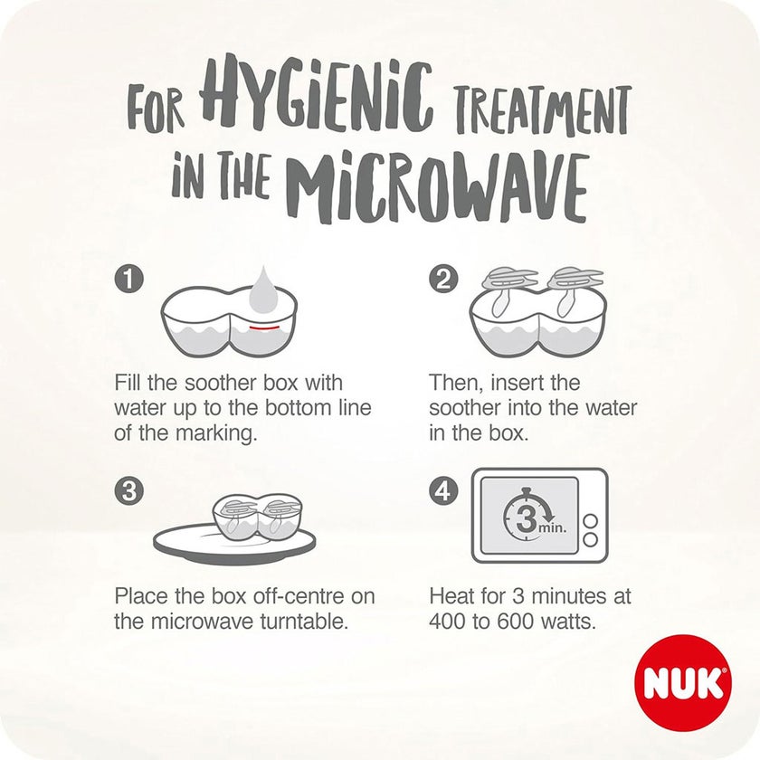 Nuk Mommy Feel 0-9 Months Baby Pacifier, Pack of 2's