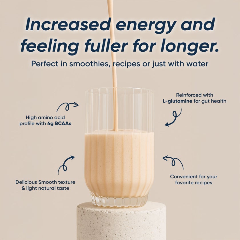 Rite Plant Protein Natural Vanilla Flavor Drink Mix 450g, 15 Servings