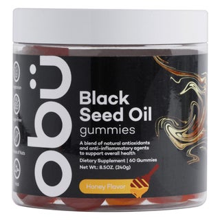 Obu Black Seed Oil Honey Flavor Adult Gummies, Pack of 60’s