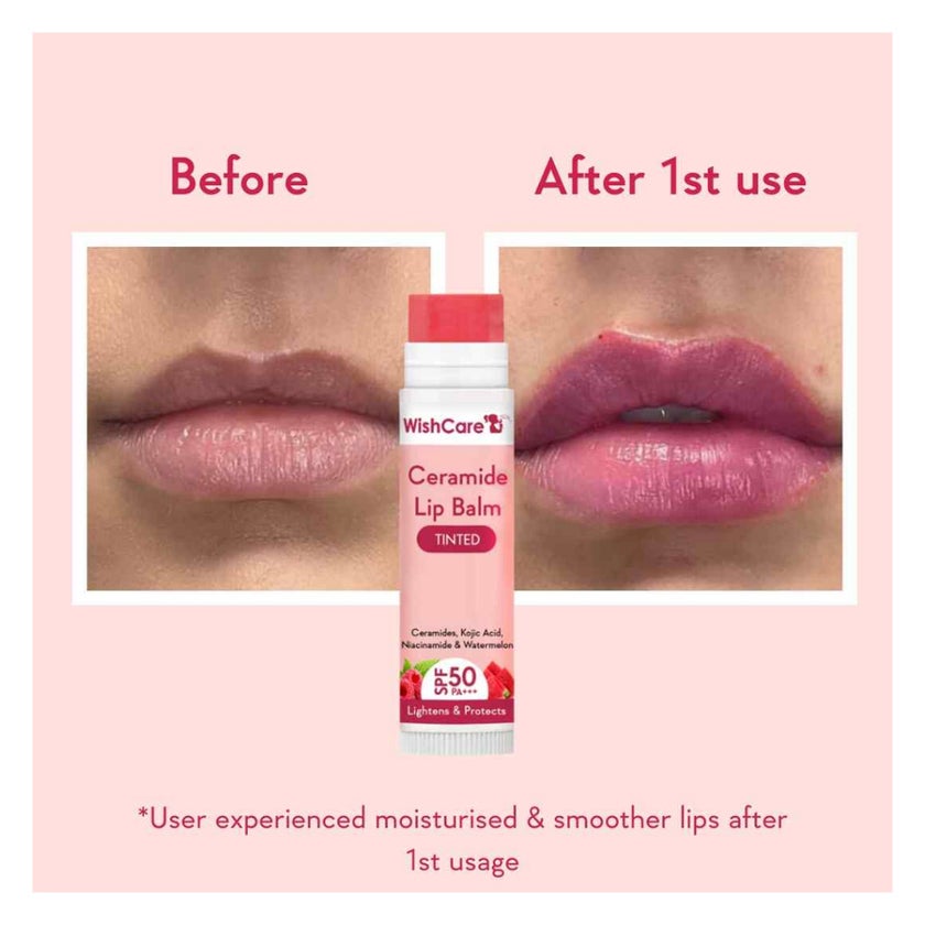WishCare Ceramide SPF50 PA +++ Tinted Lip Balm 5g