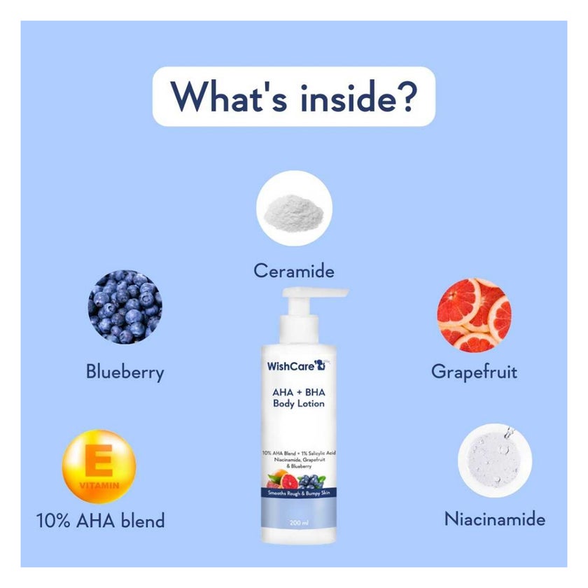 WishCare AHA + BHA Body Lotion 200ml