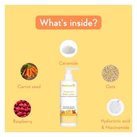 WishCare SPF50 PA+++ Sunscreen Body Lotion 200ml