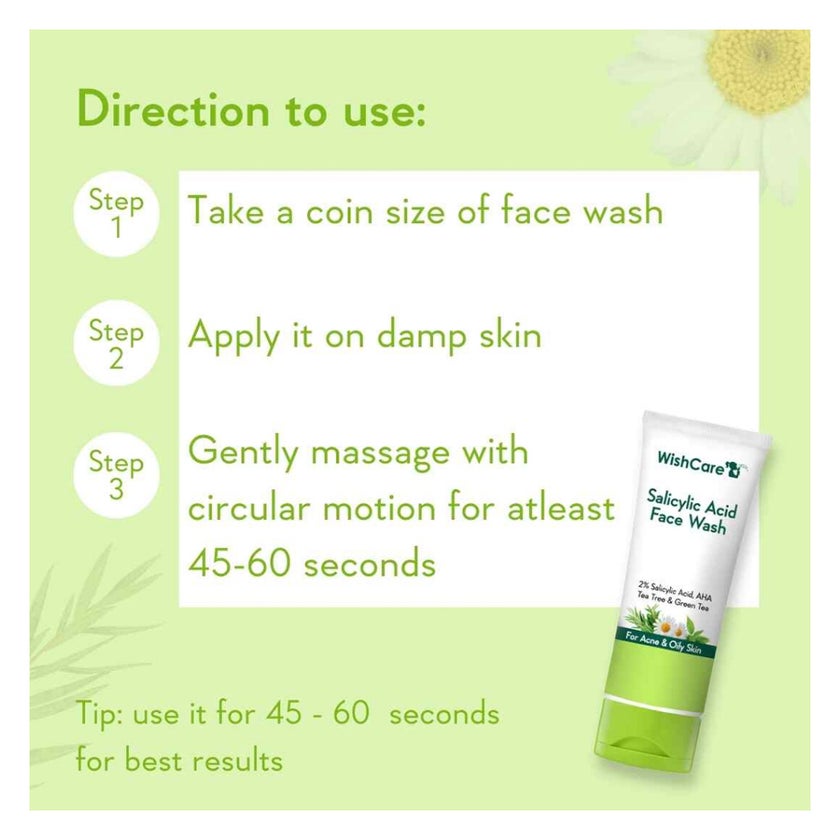 WishCare Salicylic Acid Face Wash 100ml