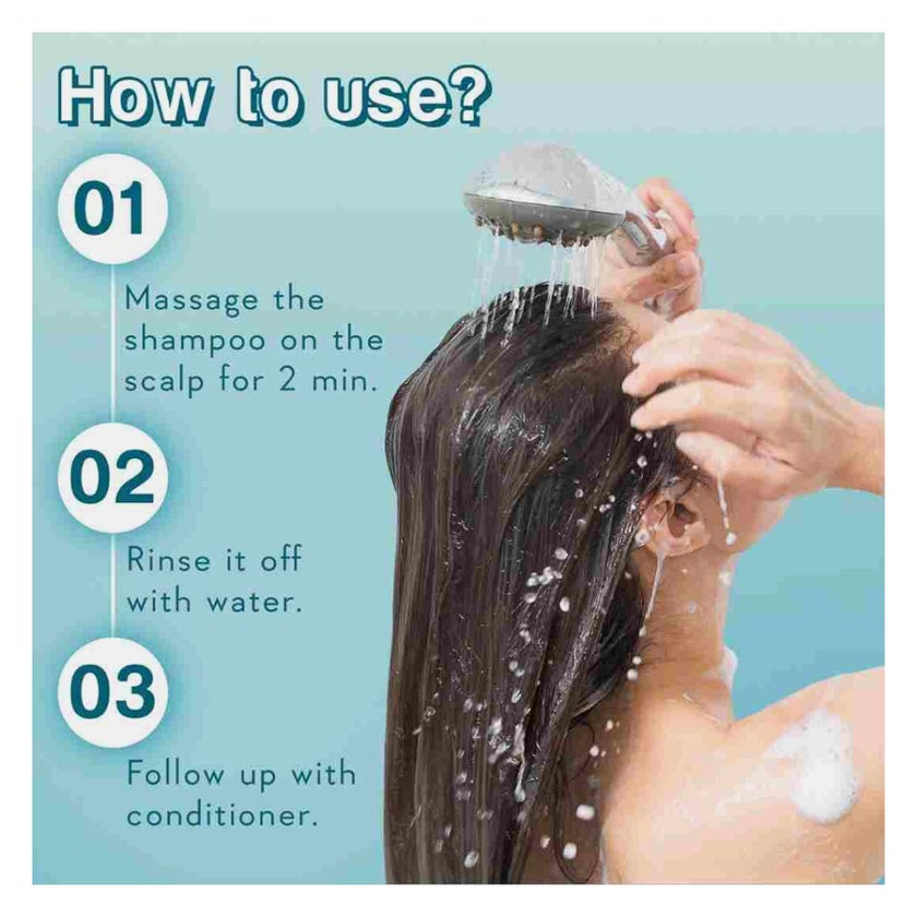 WishCare AHA BHA Anti-Dandruff Hydrating Shampoo 250ml