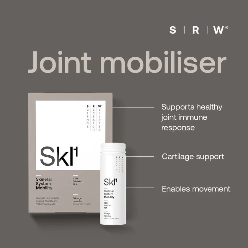 SRW Skl1 Skeletal System Mobility Capsules, Joints Health - 60 Capsules