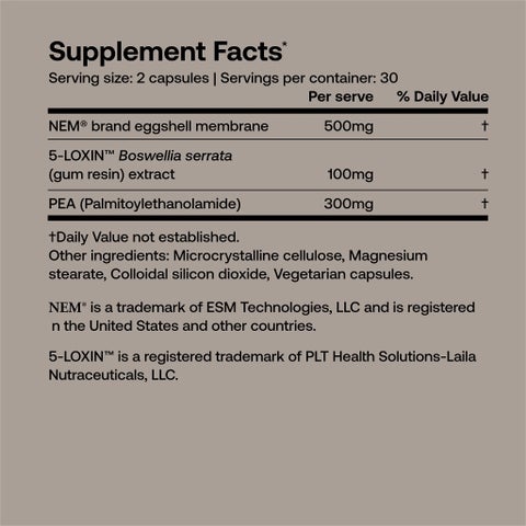 SRW Skl1 Skeletal System Mobility Capsules, Joints Health - 60 Capsules