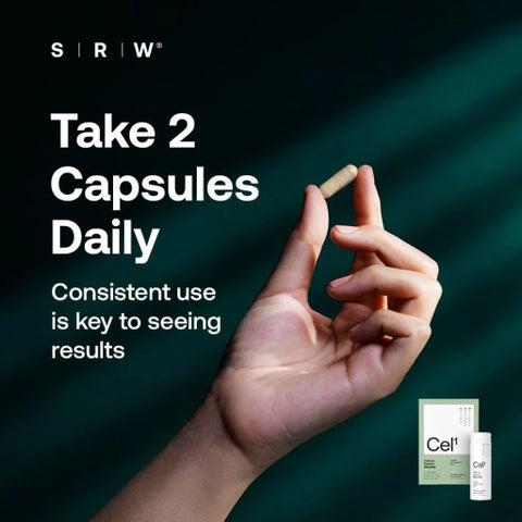 SRW Cel1 Cellular System Stability Capsules, Healthy Aging - 60 Capsules