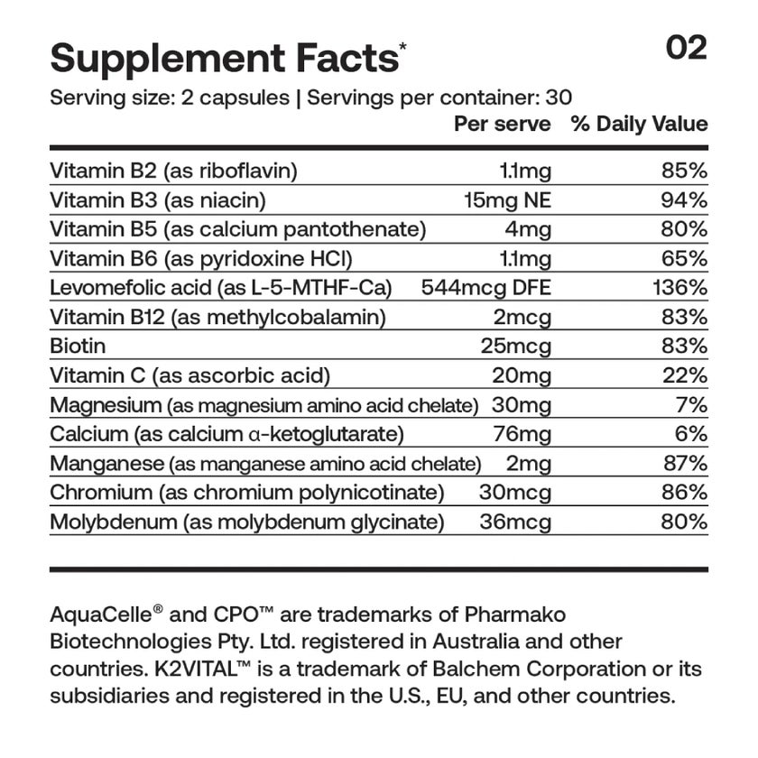 SRW Cele Cellular System Essential Capsules, Healthy Aging - 60 Capsules