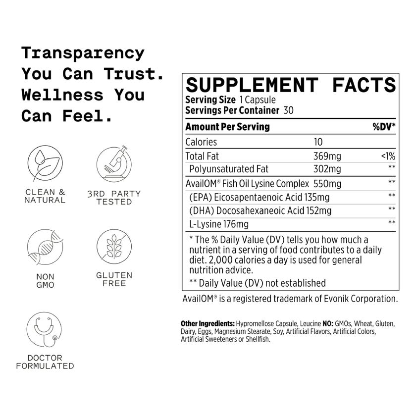 Healist Essentials Omega Complete Capsules, Pack of 30's