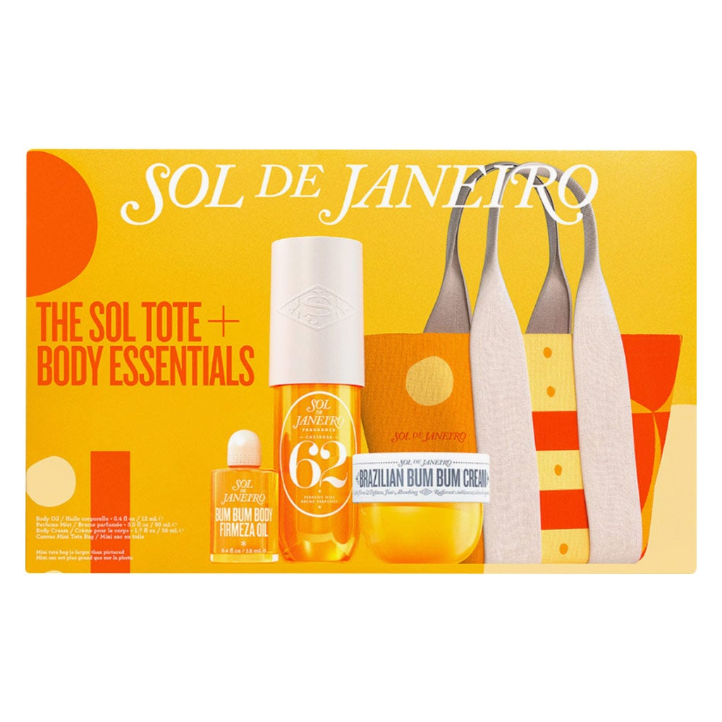 Sol De Janeiro The Sol Tote + Body Essentials Set - myAster