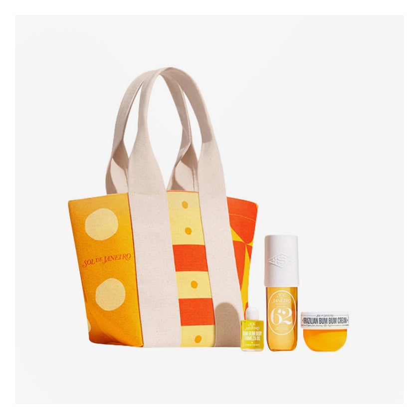 Sol De Janeiro The Sol Tote + Body Essentials Set