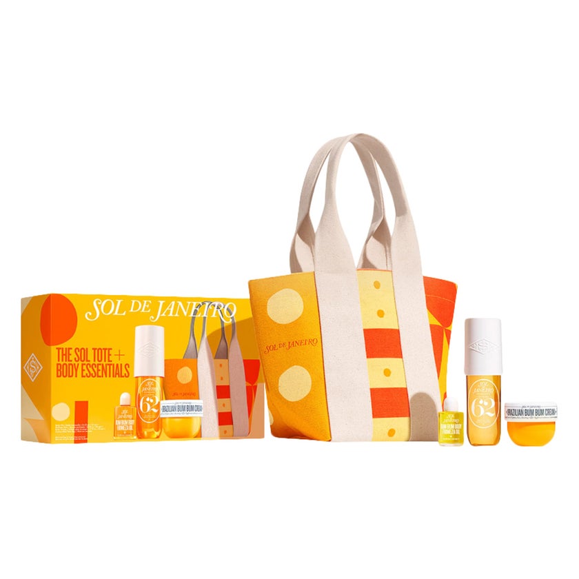 Sol De Janeiro The Sol Tote + Body Essentials Set