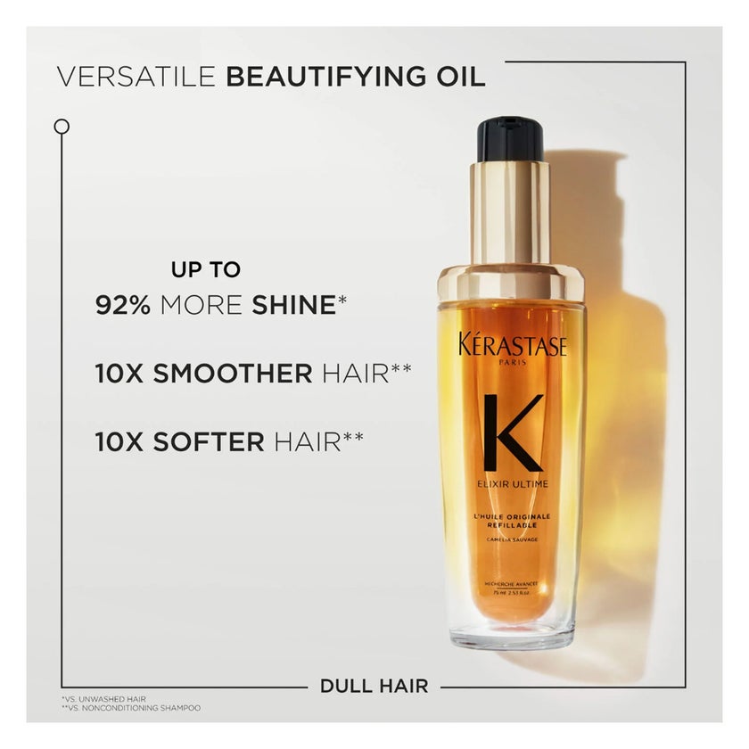 Kerastase Elixir Ultime Refillable Hair Oil 75ml
