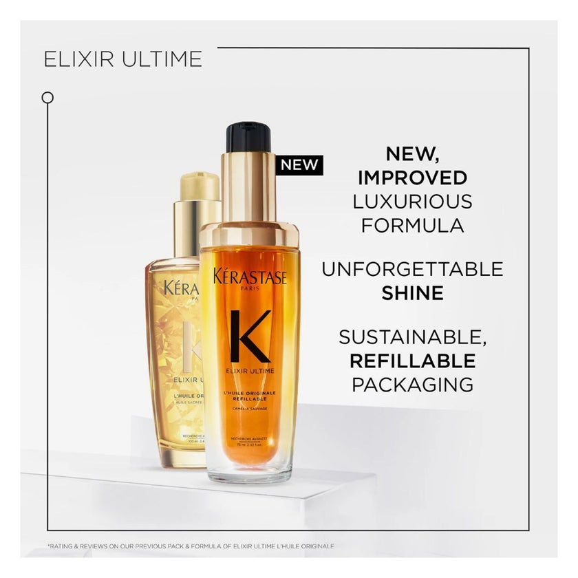 Kerastase Elixir Ultime Refillable Hair Oil 75ml