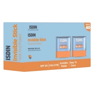 Isdin Fotoprotector SPF 50 Invisible Stick - Promo Pack