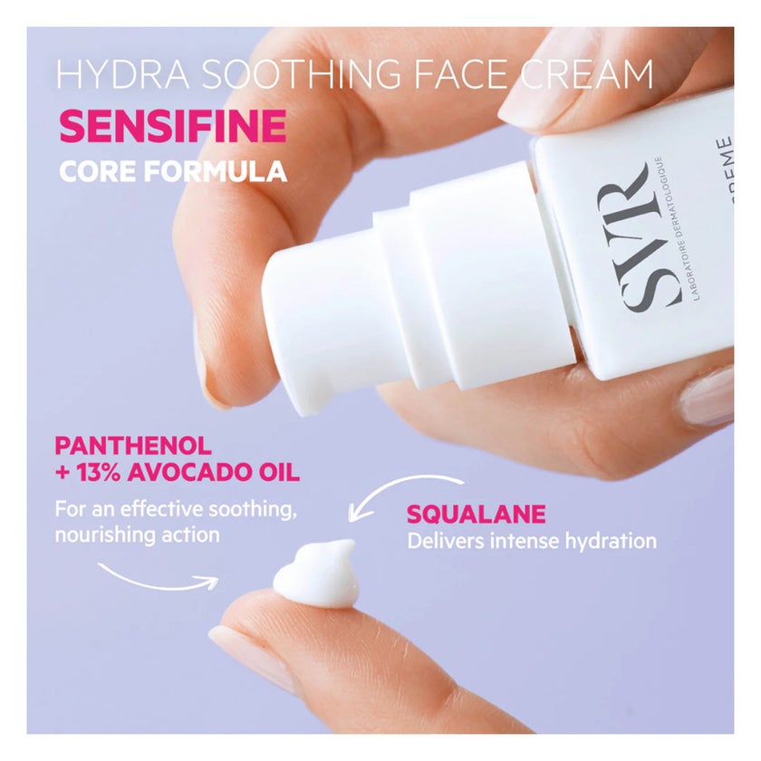 SVR Sensifine 10 Moisturizing Soothing Care Hydra-Cream 40ml
