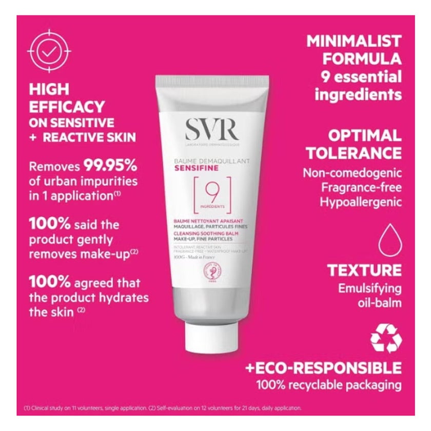 SVR Sensifine 9 Double Cleansing Balm 100g