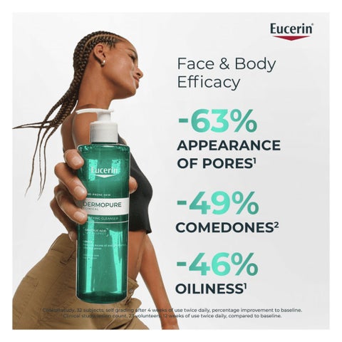 Eucerin Dermopure Oil Control Purifying Cleanser 400ml