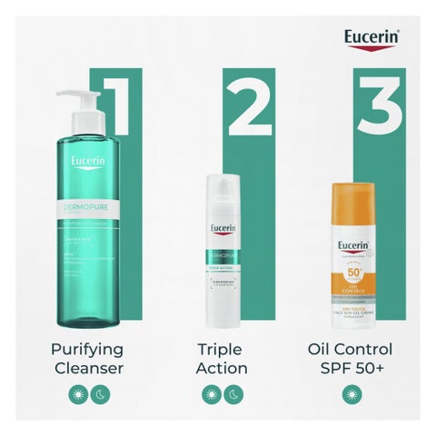 Eucerin Dermopure Oil Control Purifying Cleanser 400ml