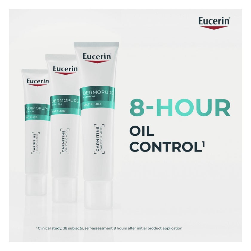 Eucerin Dermopure Carnitine + Salicylic Acid Mat Fluid 40ml