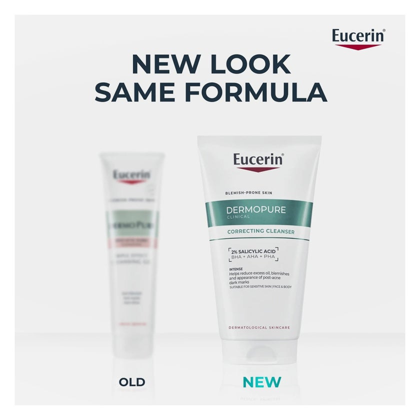 Eucerin Dermopure 2% Salicylic Acid Correcting Cleanser 150ml