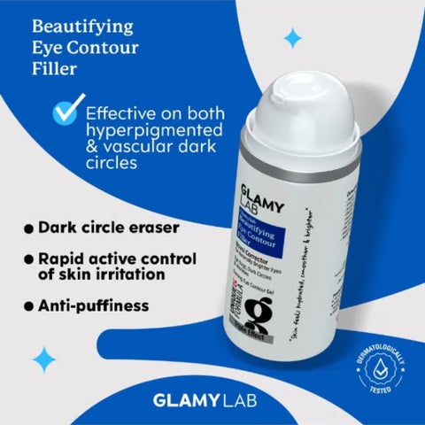Glamy Lab Beautifying Eye Contour Filler, Dark Circles - 30g