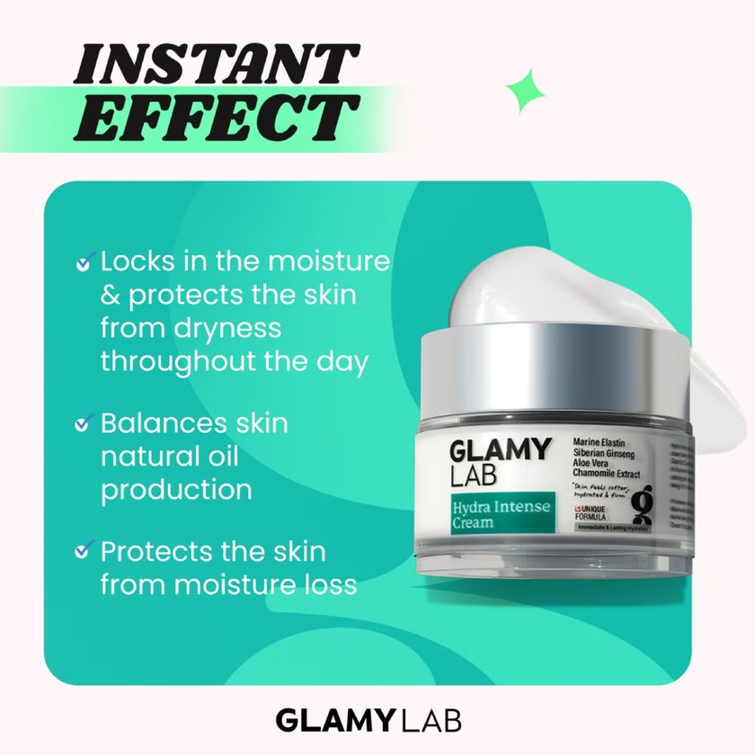 Glamy Lab Hydra Intense Moisturizing Cream - 50g