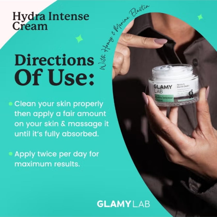 Glamy Lab Hydra Intense Moisturizing Cream - 50g