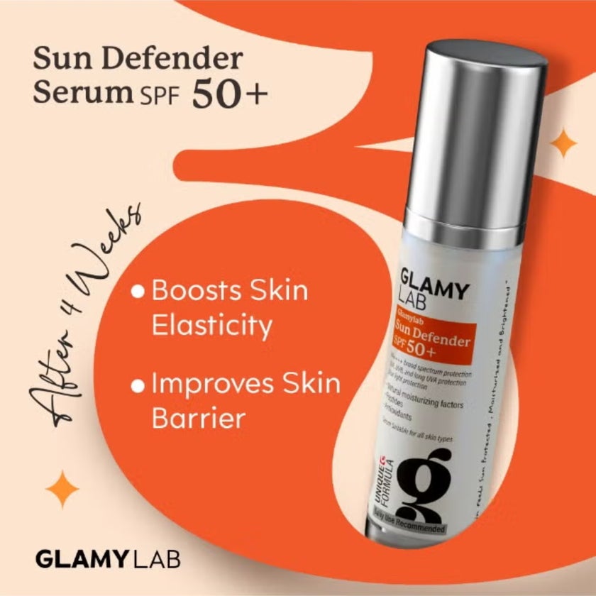 Glamy Lab SPF 50+ PA++++ Sun Defender - 50ml