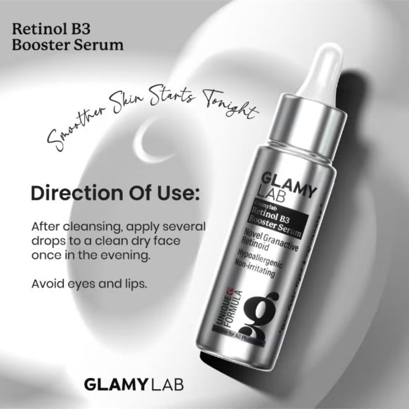 Glam Lab Retinol B3 Booster Serum - 30ml