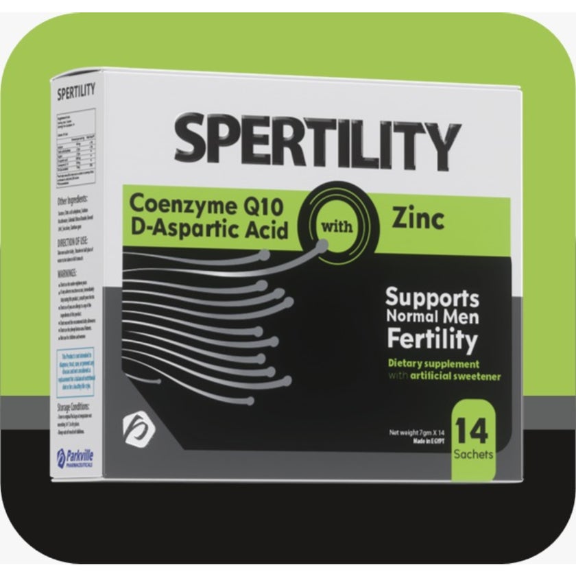 Spertility CoQ 10 + zinc men’s supplement powder - 14 sachets