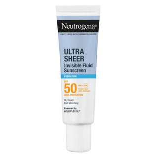 Neutrogena Ultra Sheer SPF 50 Invisible Fluid, Hydration - 50ml