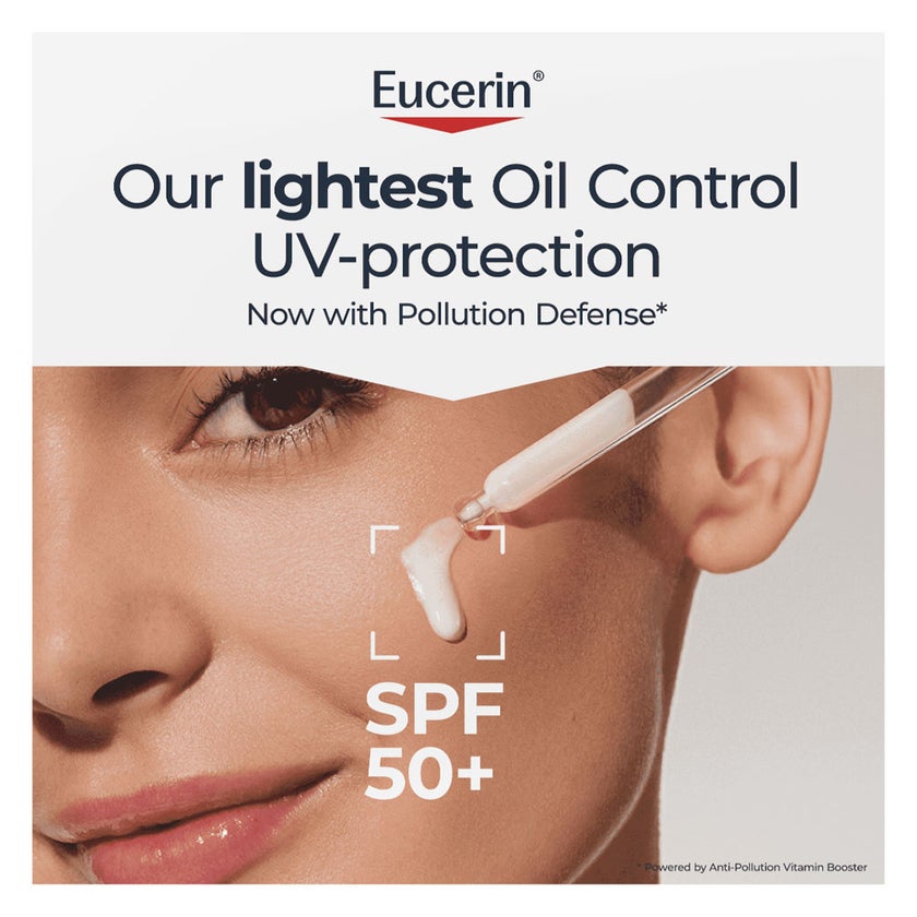 Eucerin SPF 50+ Oil Control Serum For Oily Acne Prone Skin 30ml