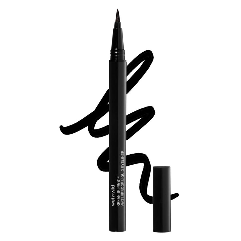 Wet n Wild Breakup Proof Liquid Eyeliner - Ultra Black