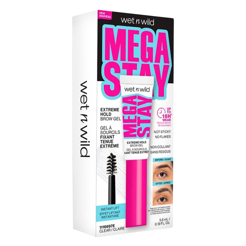 Wet n Wild Mega Stay Extreme Hold Brow Gel - Clear