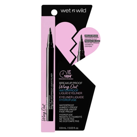 Wet n Wild Breakup Proof Wing Out Liquid Eyeliner - Ultra Black