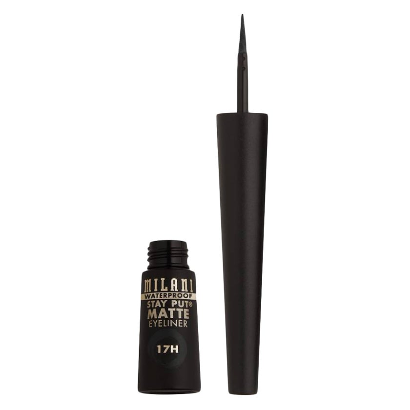 Milani Stay Put Matte Waterproof Liquid Eyeliner - Black